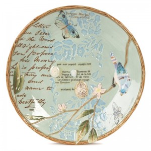 Fitz and Floyd Toulouse Round Platter FIZ2481